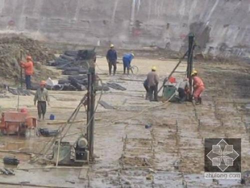 文殊镇我公司承建北京房山区水池地基注浆加固工程